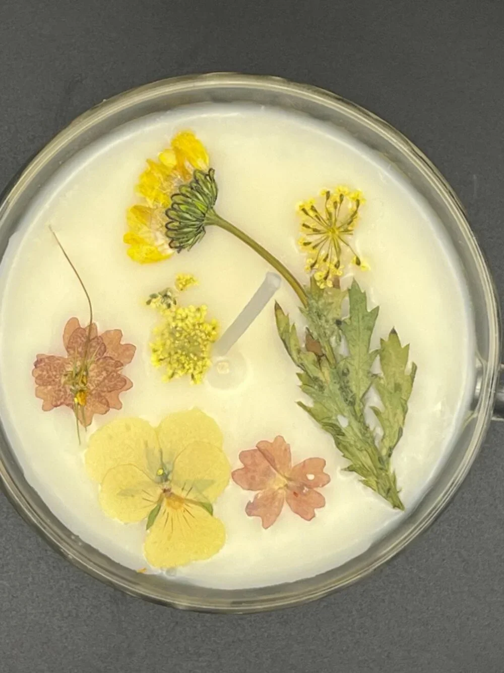 Starburst Teacup Garden Whisper Candle